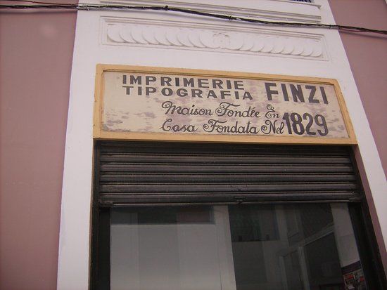 Imprimerie Tipografia Finzi